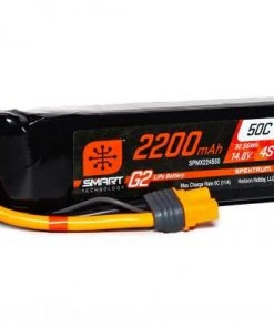 Spektrum 2200Mah 4S 14.8V Smart G2 50C IC3
