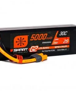 Spektrum 5000Mah 2S 7.4V Smart G2 30C IC3