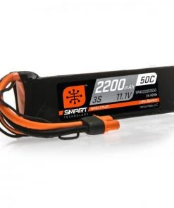 Spektrum 2200mAh 3S 11.1V 50C Smart LiPo Battery IC3