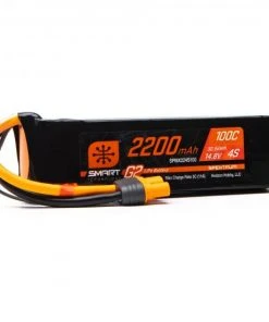 Spektrum SMART G2 LiPo Battery - 14.8V 2200mAh 4S 100C - IC3