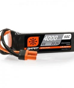 Spektrum 4000mAh 6S 22.2V 50C Smart LiPo Battery IC5