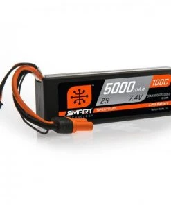 Spektrum 5000mAh 2S 7.4V 100C Smart LiPo Hardcase IC3