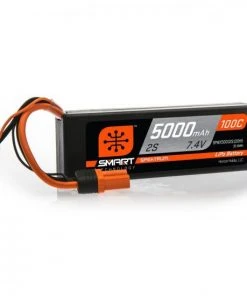 Spektrum 5000mAh 2S 7.4V 100C Smart LiPo Hardcase IC5