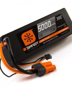 Spektrum Smart LiPo - 5000mah 2S 7.4V 30C Hard Case - IC5