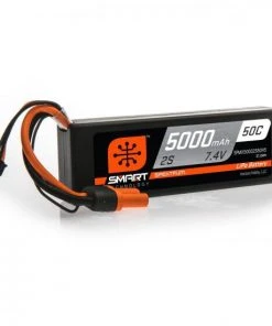 Spektrum 5000mAh 2S 7.4V 50C Smart LiPo Hardcase IC5