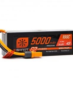 Spektrum SMART G2 Hard Case LiPo Battery - 14.8V 5000mAh 4S 100C - IC5