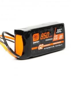 Spektrum 11.1V 850mAh 3S 30C Smart LiPo Battery G2: IC2
