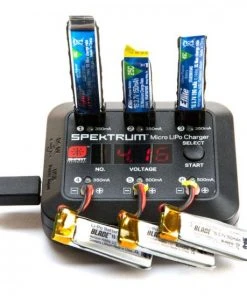 Spektrum Micro 6 Port DC/USB 1S LiPo Charger -Spektrum Sales Shop SPMXC1060 8